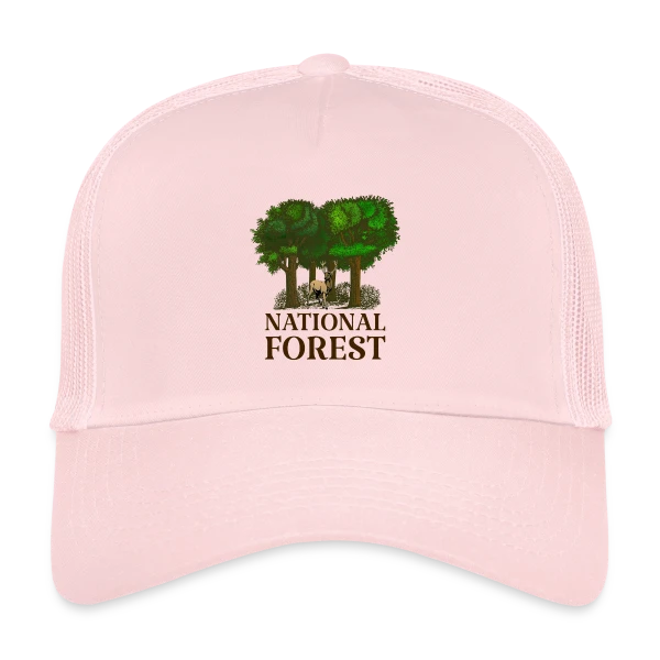 Emblème Forêt Nationale sur Casquette trucker