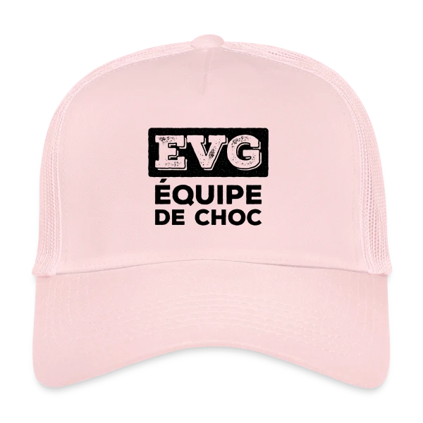 EVG L'Équipe de Choc : Ambiance Explosive ! sur Casquette trucker