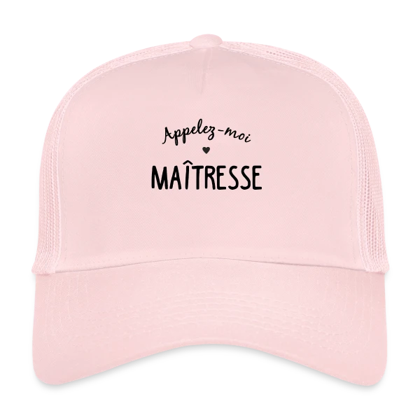 Appelez-moi Maîtresse sur Casquette trucker