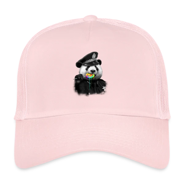 Panda Gourmand : Sucette Addict sur Casquette trucker