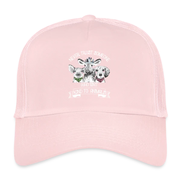 Trio Animalier Adorable sur Casquette trucker