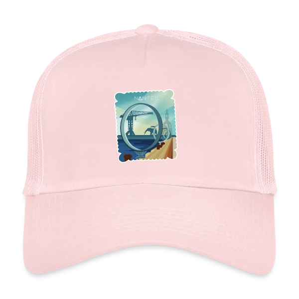 Ville de Nantes - Design Urbain sur Casquette trucker