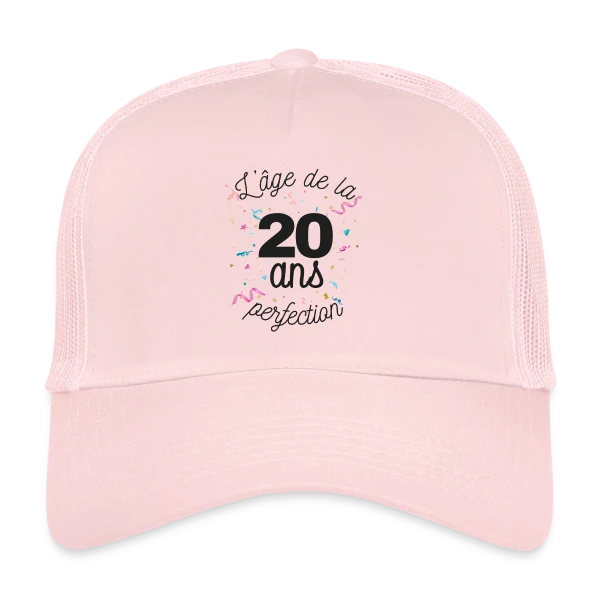 20 Ans : L'Âge de la Perfection sur Casquette trucker
