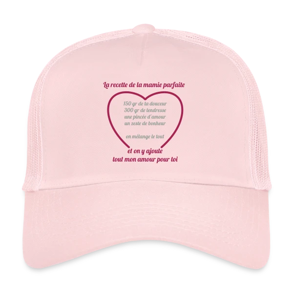 La Recette Parfaite de Mamie sur Casquette trucker