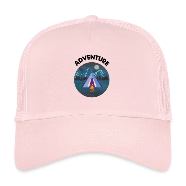 Nuit d'Aventure en Montagne sur Casquette trucker