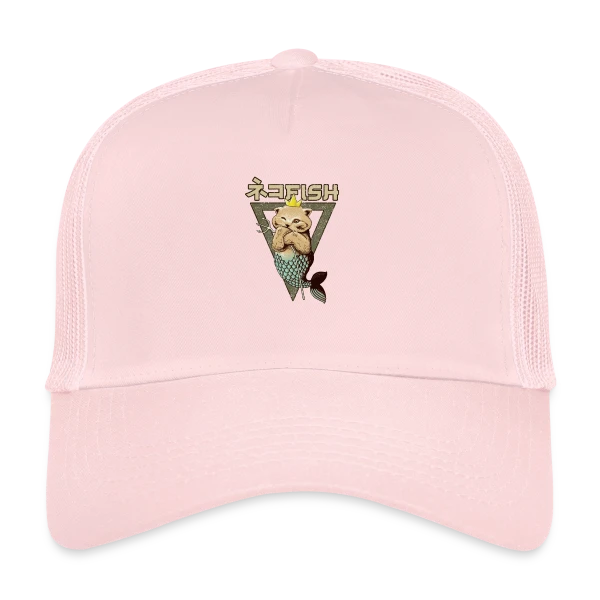 Le Roi Poisson-Chat sur Casquette trucker
