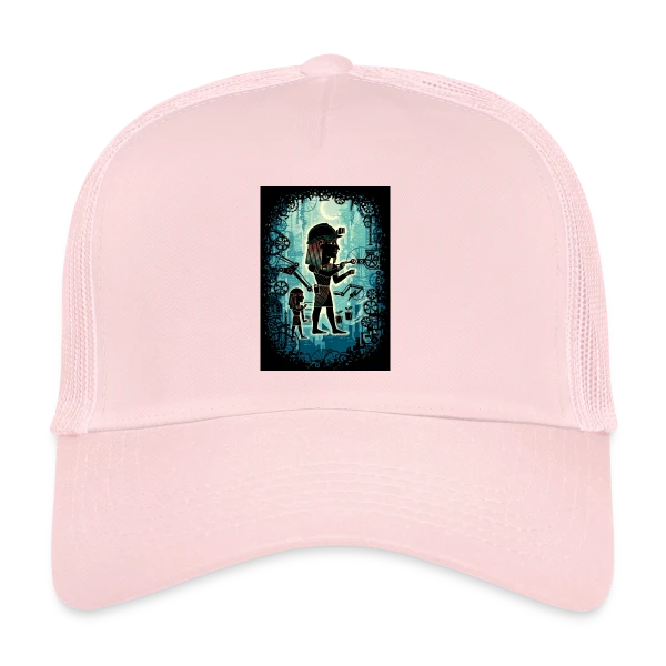 Pharaon du Travail sur Casquette trucker
