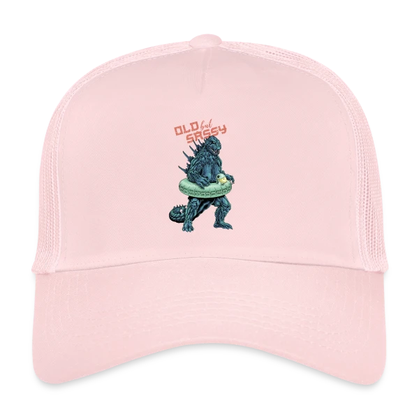 Vieux mais Culotté : Le Monstre Plouf ! sur Casquette trucker