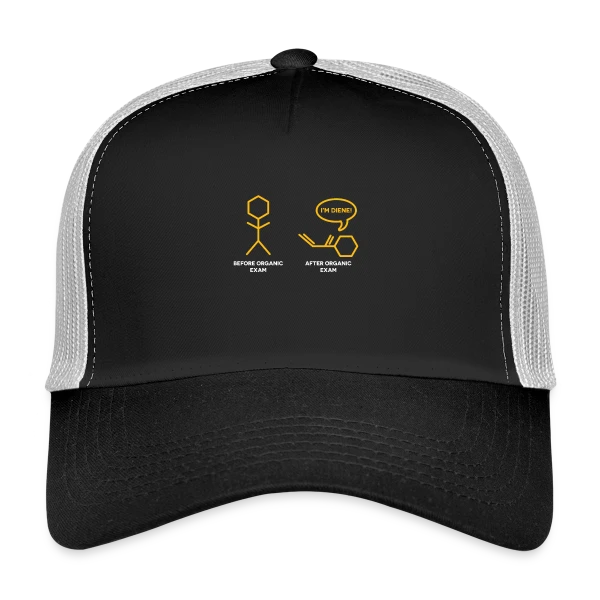Blague Chimie Diène sur Casquette trucker