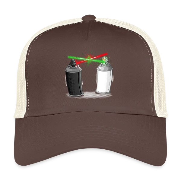 Graffiti Urbain sur Casquette trucker