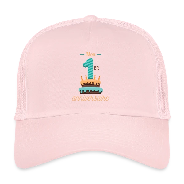 Mon Premier Anniversaire Garçon sur Casquette trucker