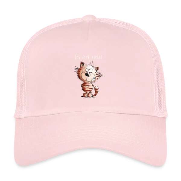 Pas moi, la chatte coquine - T-shirt humour félin sur Casquette trucker