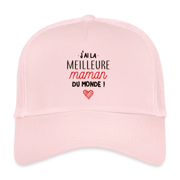 La Meilleure Maman du Monde sur Casquette trucker
