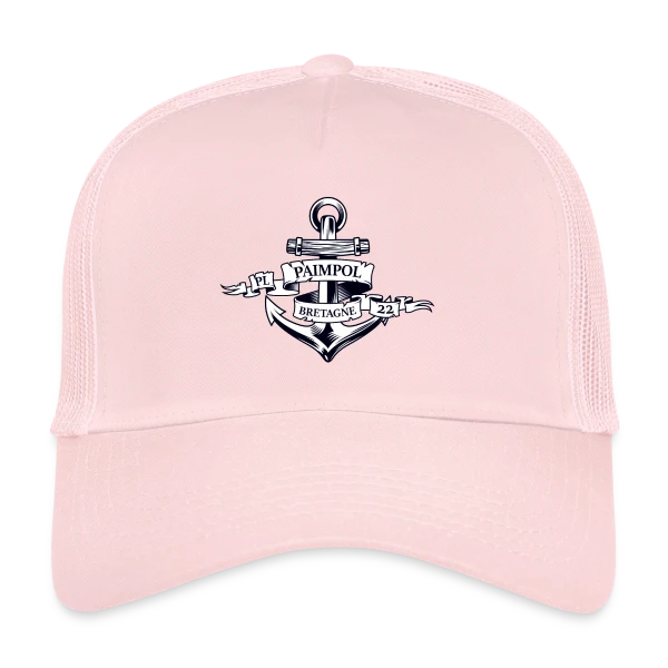 Paimpol PL 22 Bretagne | T-Shirt Marin Authentique sur Casquette trucker