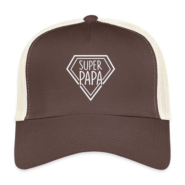 Super Papa - Idée Cadeau Noël & Fête des Pères sur Casquette trucker