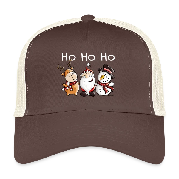Ho Ho Ho Père Noël et ses Amis - Fête de Noël sur Casquette trucker