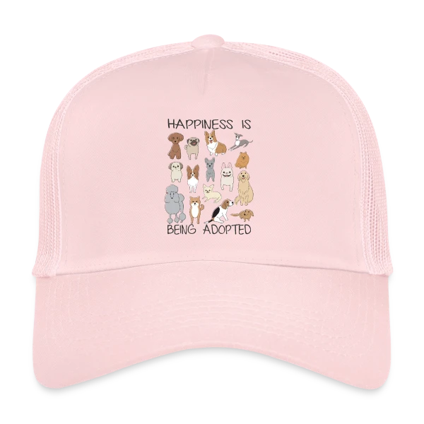 Chiens Adorables Adoption sur Casquette trucker
