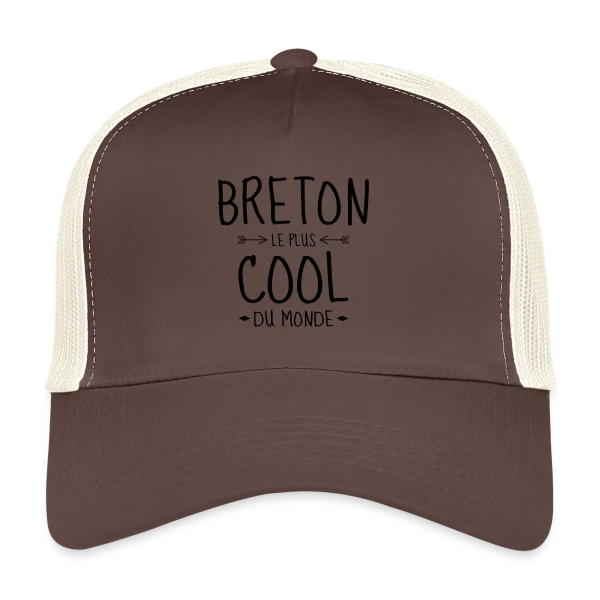 Breton le Plus Cool du Monde sur Casquette trucker