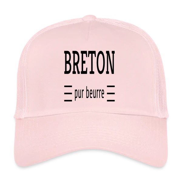 Breton Pur Beurre sur Casquette trucker