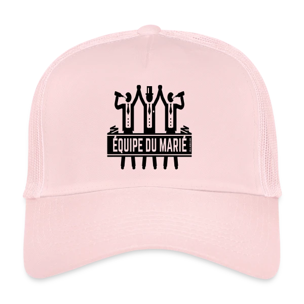 EVG Équipe du Marié : La Fête Inoubliable sur Casquette trucker