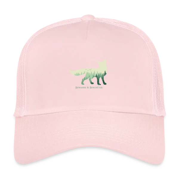 Renard Forêt Mystique sur Casquette trucker