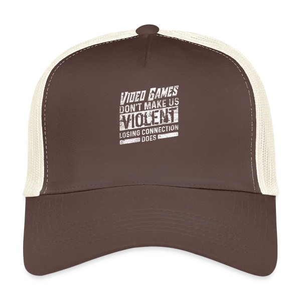 Icône du Gaming sur Casquette trucker