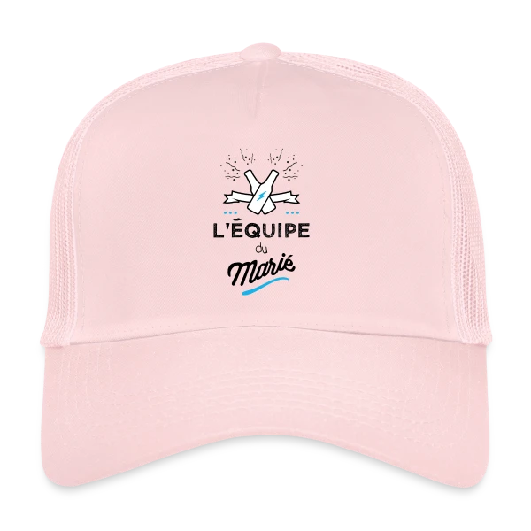 EVG L'Équipe du Marié sur Casquette trucker
