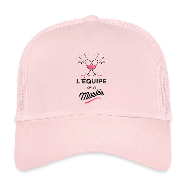 "Équipe de la Mariée" | EVJF sur Casquette trucker