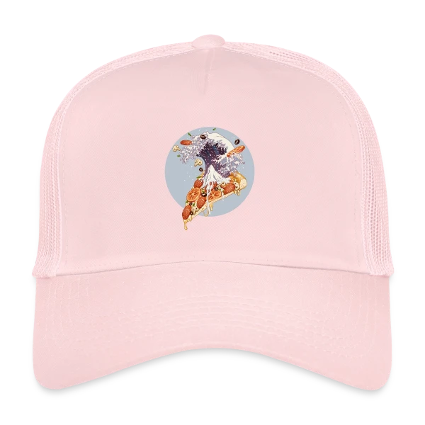 La Grande Vague de Pizza Kanagawa sur Casquette trucker