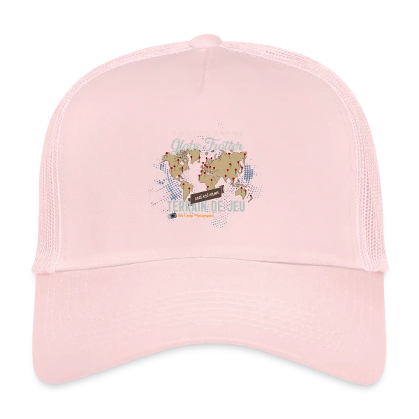 Photographe Globe-Trotter sur Casquette trucker