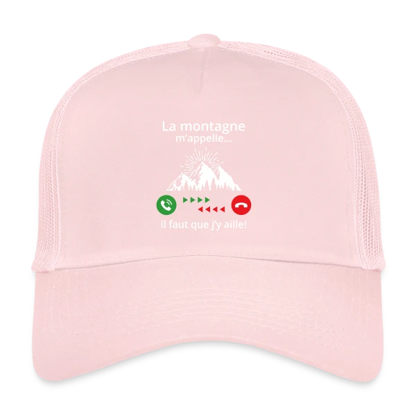 La Montagne M'Appelle sur Casquette trucker