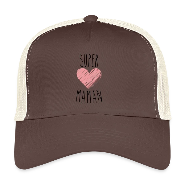 Super Maman : Le T-shirt Indispensable pour votre Héroïne sur Casquette trucker