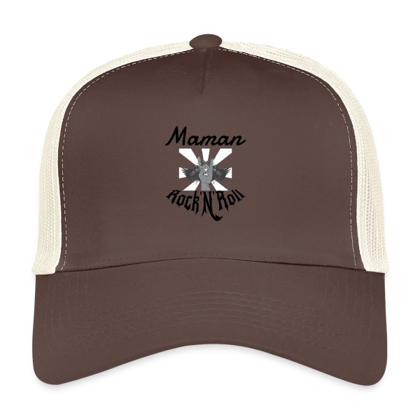 Maman Rock'N'Roll sur Casquette trucker