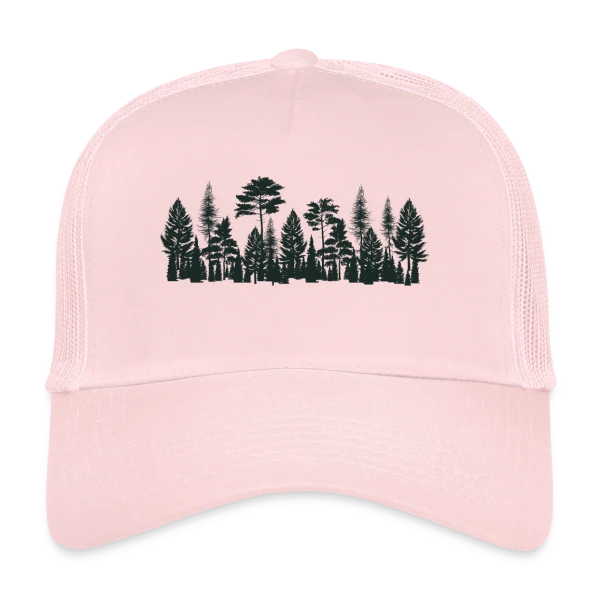 Forêt Mystique : Le Chemin Intérieur sur Casquette trucker