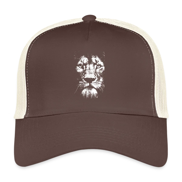 Lyon Écriture Élégante Blanche sur Casquette trucker