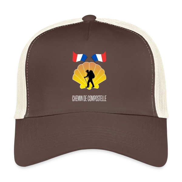 Chemin de Compostelle: La Randonnée Spirituelle du Pèlerin sur Casquette trucker