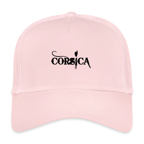 Corsica Carte Grunge sur Casquette trucker