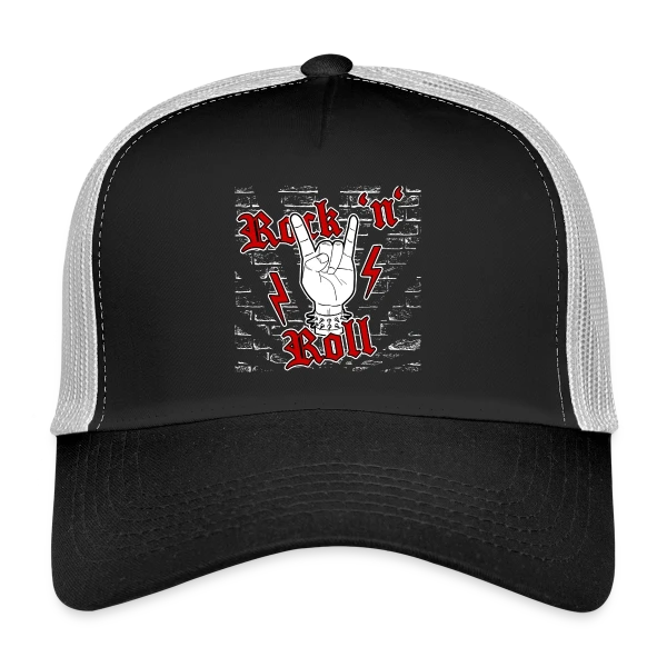 Authentique Rock 'n' Roll sur Casquette trucker