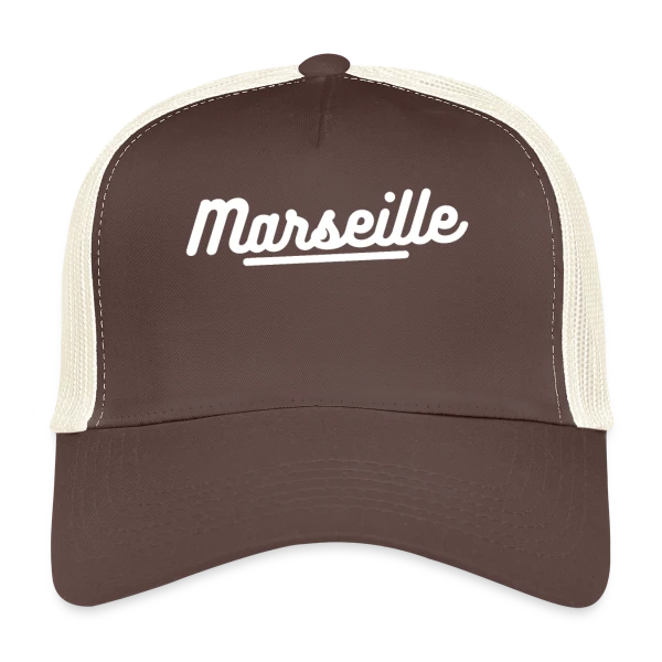 Marseille Design Épuré sur Casquette trucker