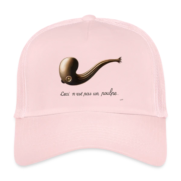 Ceci n'est pas un Poulpe sur Casquette trucker