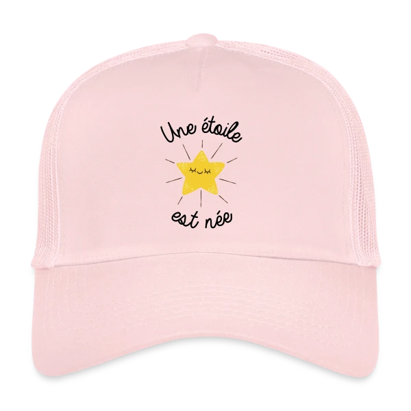 Une Étoile est Née sur Casquette trucker