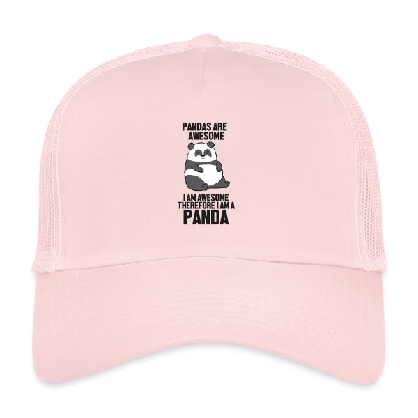 Panda Adorable Génial sur Casquette trucker