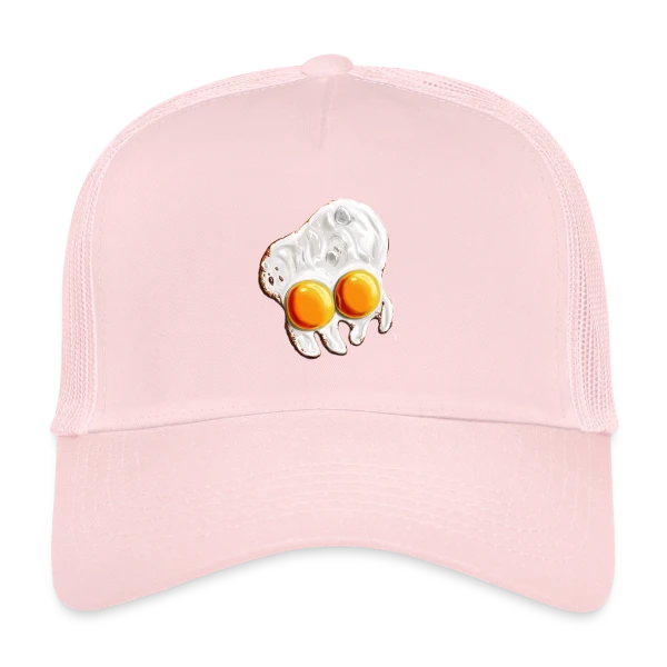 Poulpoplat : L'Œuf Poulpe Insolite sur Casquette trucker