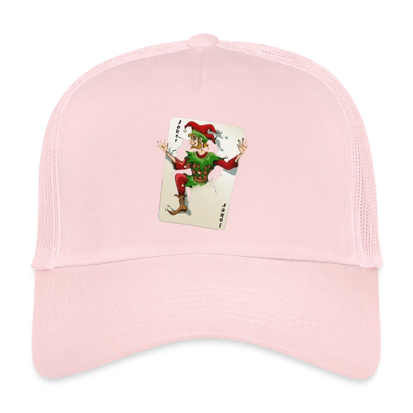 Joker Carte à Jouer sur Casquette trucker