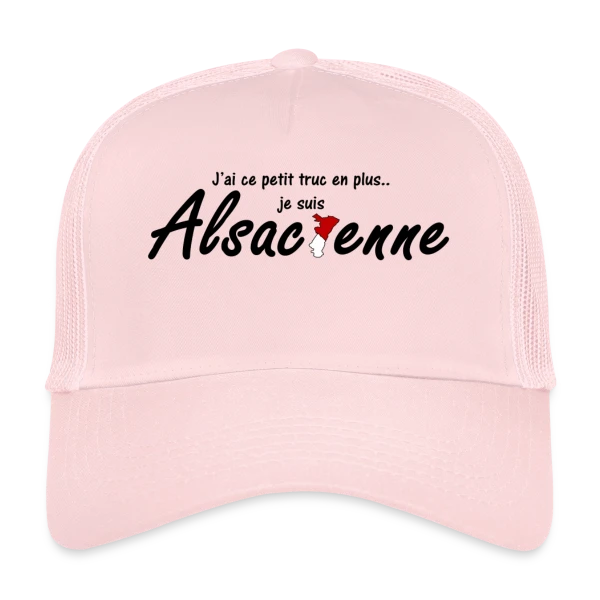 Je suis Alsacienne Humour sur Casquette trucker