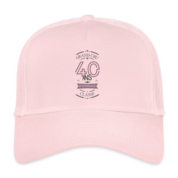 40 Ans d'Affinage : T-shirt Humour Anniversaire sur Casquette trucker
