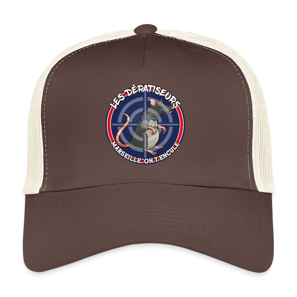 Dératiseurs Marseille Provoc sur Casquette trucker