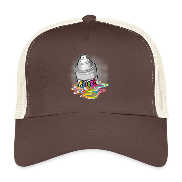 Bombe de Peinture : L'Art du Street Art sur Casquette trucker