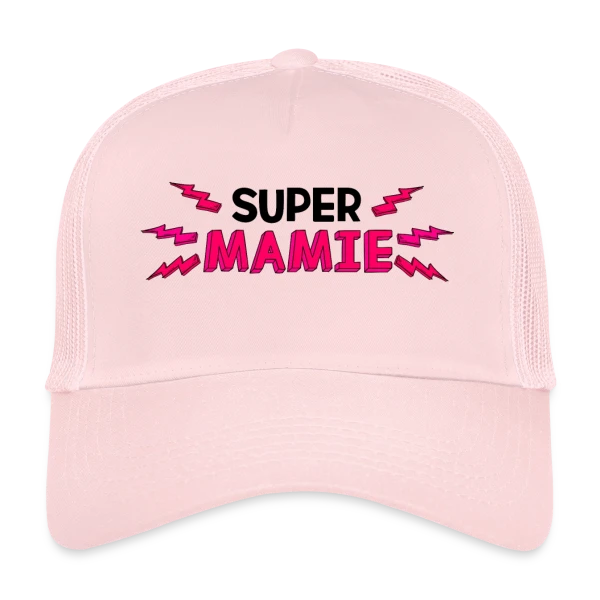 Super Mamie - Le Cadeau Idéal sur Casquette trucker