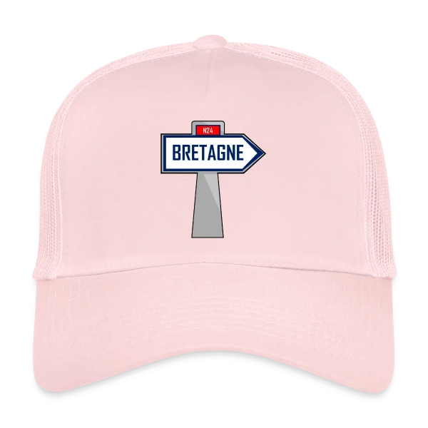 Bretagne : Direction Humoristique Bretonne sur Casquette trucker